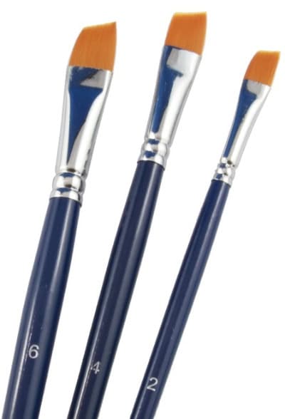 TAG Face Paint Angle Brush, Size #4 - Midwest Fun Factory, Inc.